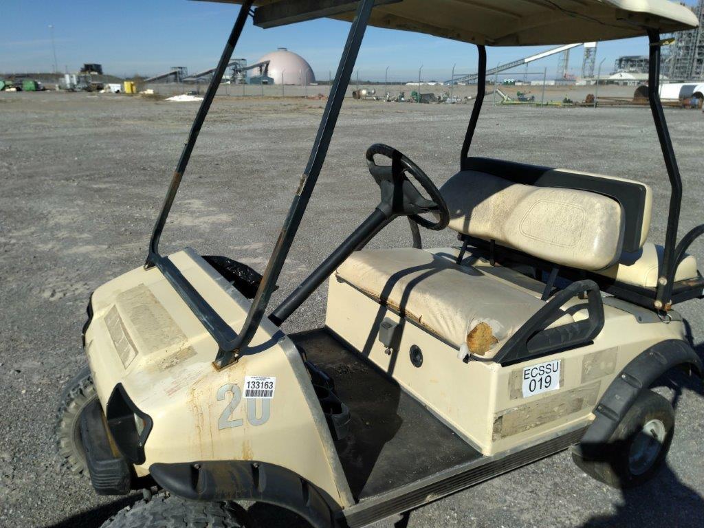 CLUB CAR GOLF CART(ELECTRIC), QTY (1), AS-IS -- OPERATING CONDITION