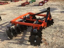 6’...... DISC HARROW, 3 PT HITCH