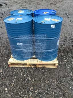 (4) 55 GAL DRUMS