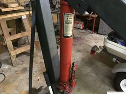 HYDRAULIC ENGINE HOIST W/3 TON LONG RAM JACK