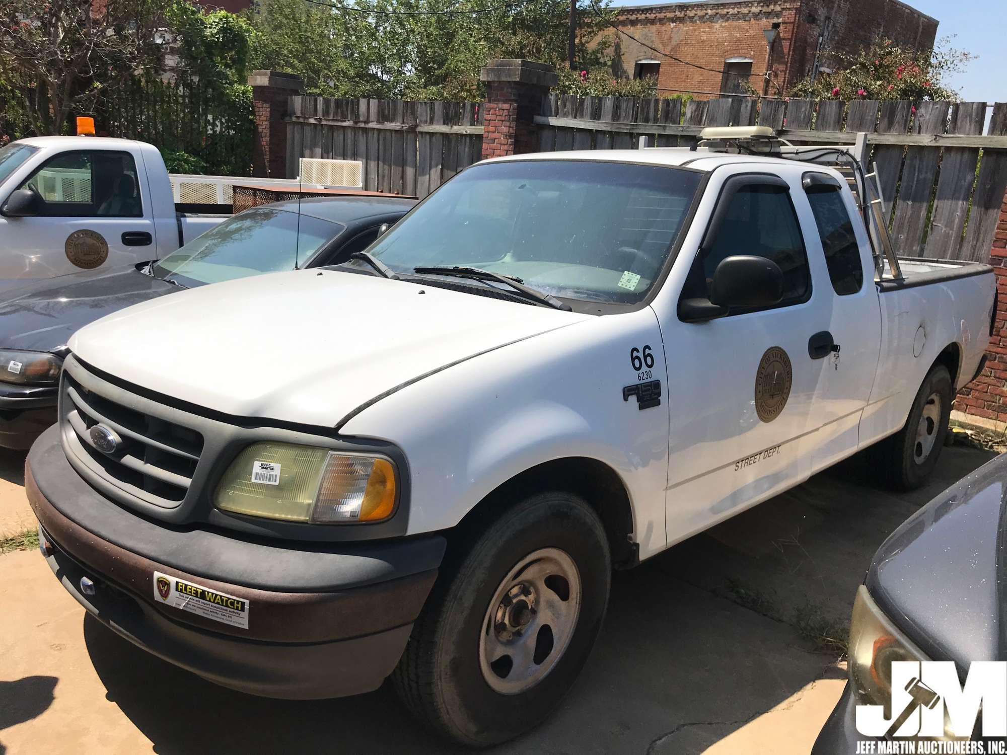 2002 FORD F-150 VIN: 1FTRX17WX2NA65513