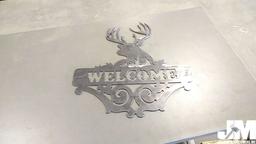 BUCK WELCOME SIGN