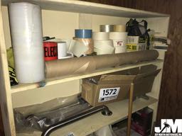 MISC TAPE, SPRAYER, HANDLES, GLASS