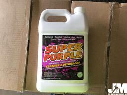 QTY OF (6) 1 GAL BOTTLES OF SUPER PURPLE CLEANER