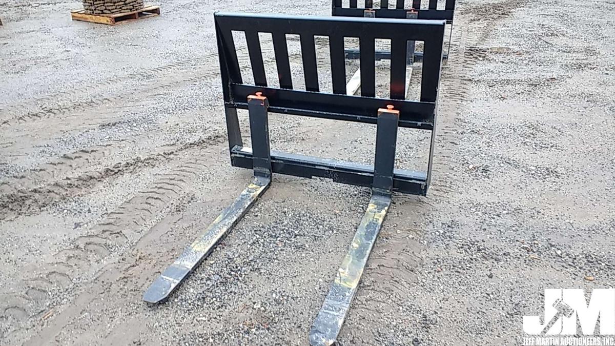 (UNUSED) 45”...... FORKS, TO FIT SKID STEER