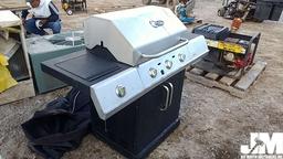 CHARBROIL RED GAS GRILL