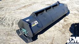 (UNUSED) 72”...... HYDRAULIC ROTARY TILLER, TO FIT SKID STEER