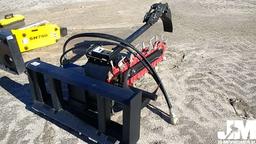 (UNUSED) 4’...... HYDRAULIC TRENCHER ATTACHMENT, TO FIT SKID STEER