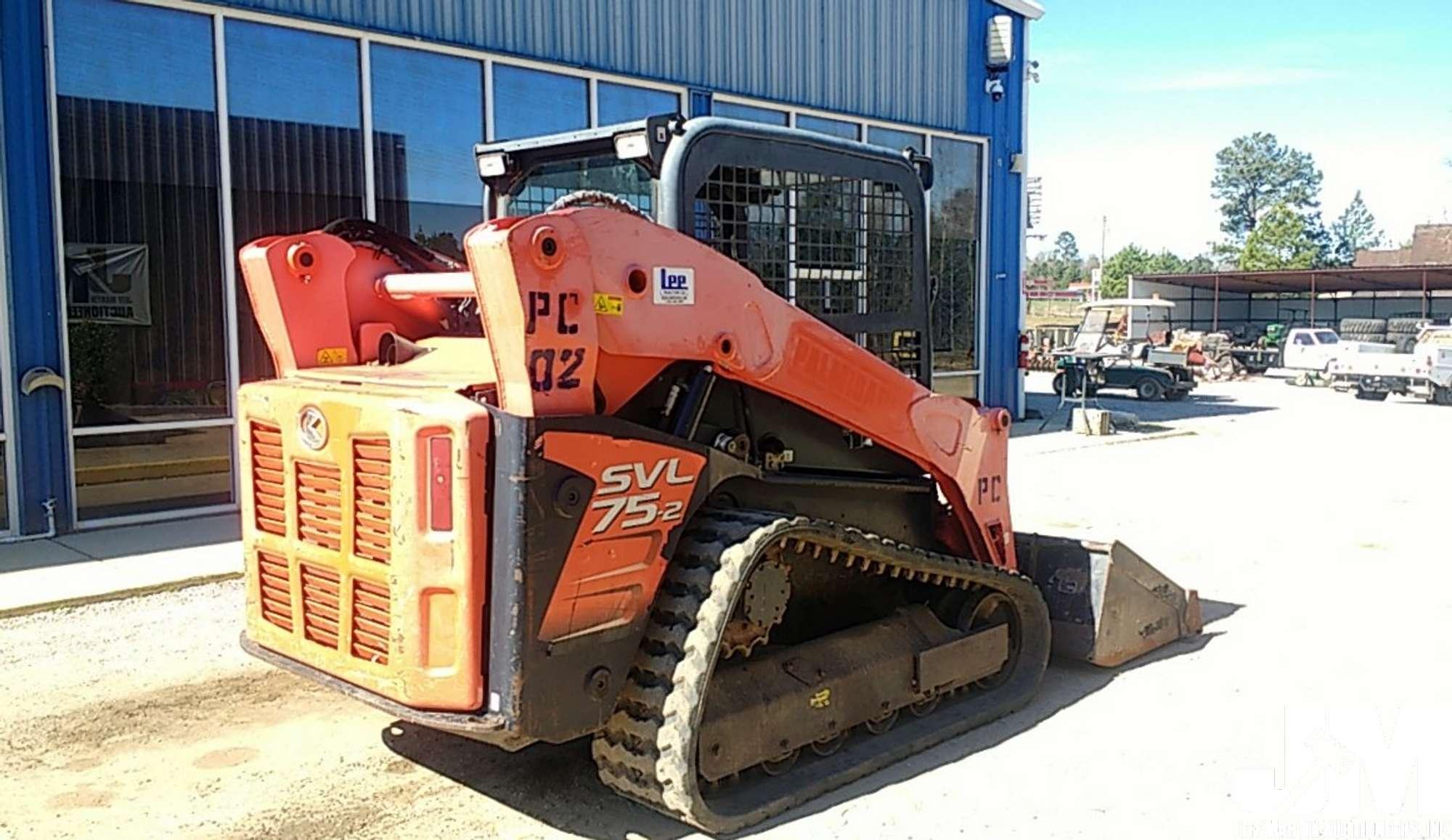 2014 KUBOTA SVL75-2 SN: 21410 MULTI TERRAIN LOADER