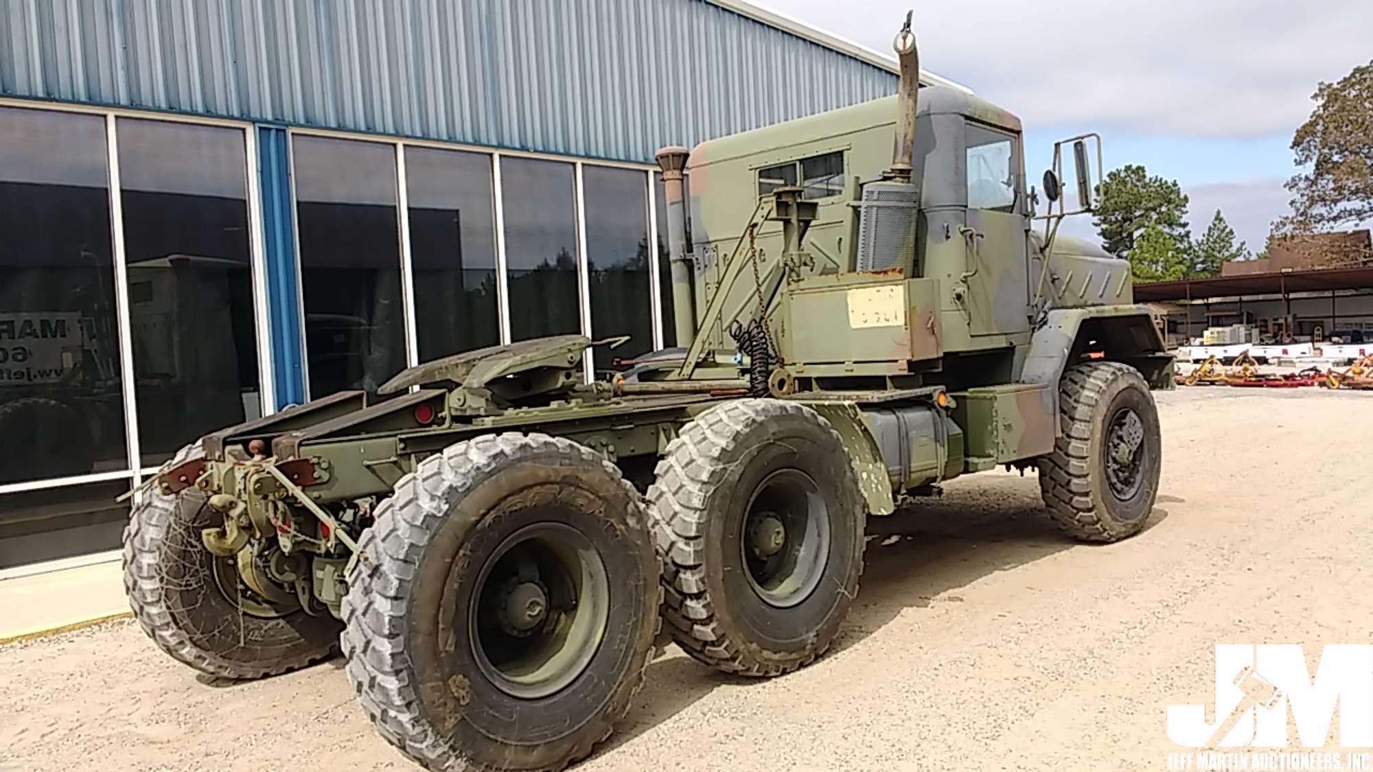 1991 BMY/HARSCO M931A2 VIN: 31/03135 T/A DAY CAB TRUCK TRACTOR