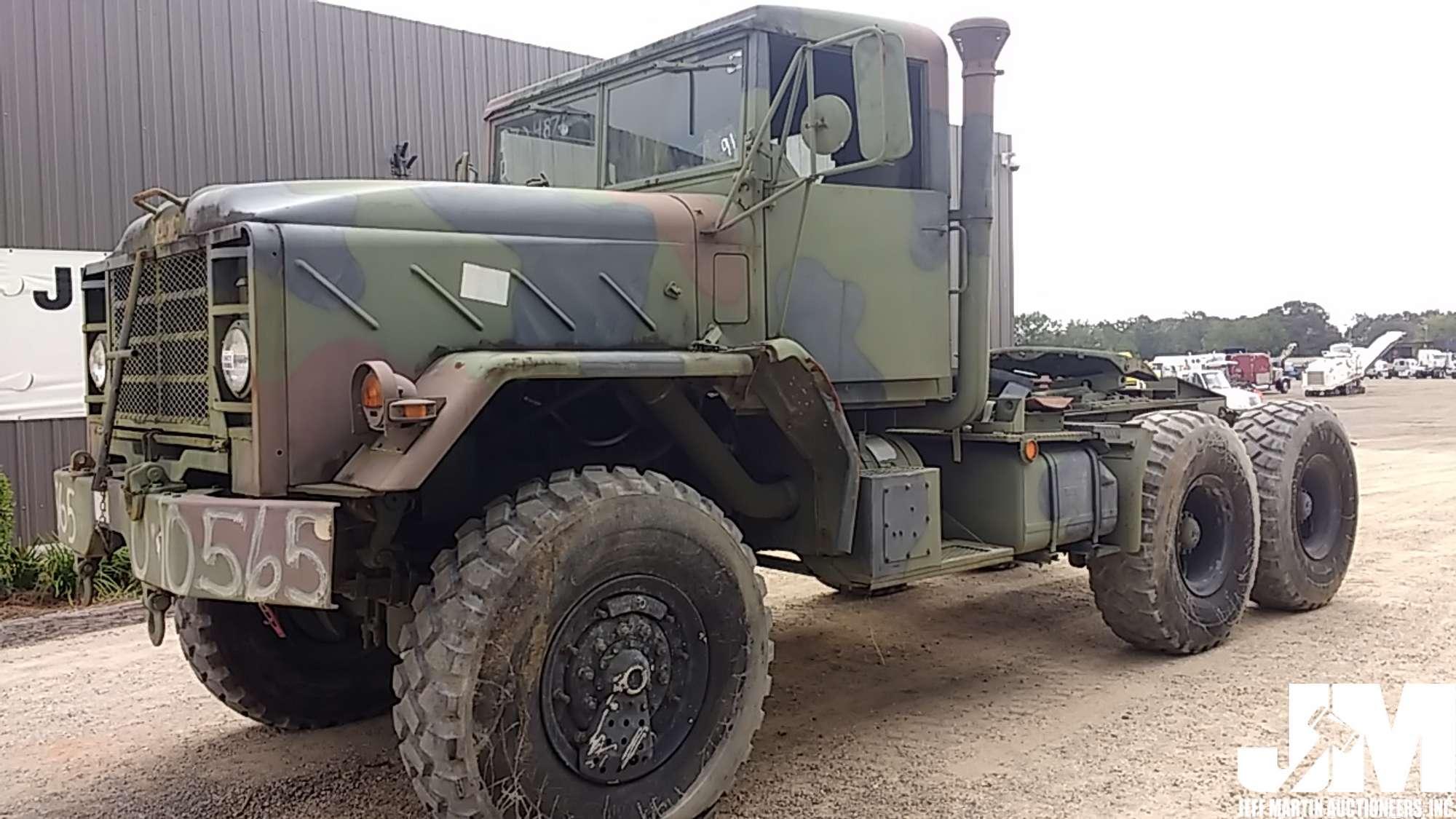 1991 BMY/HARSCO M931A2 VIN: 31/03135 T/A DAY CAB TRUCK TRACTOR