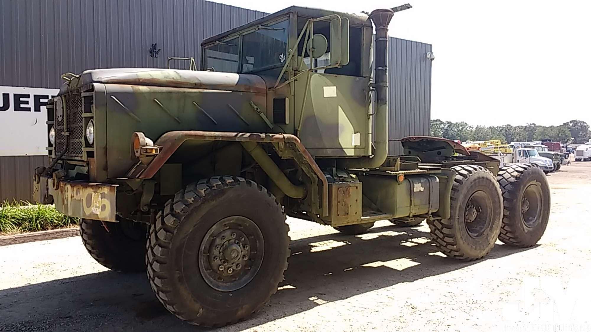 1986 AM GENERAL M931A1 VIN: NL0PKM C531-03316 T/A DAY CAB TRUCK TRACTOR