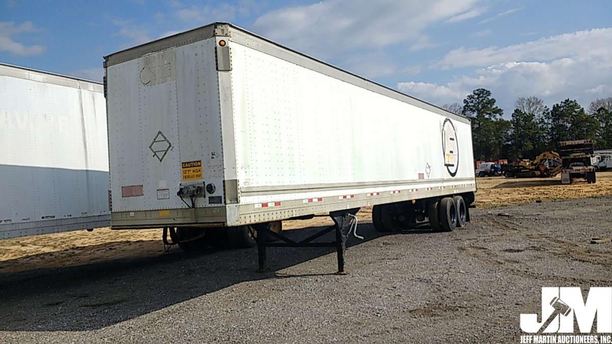 2001 GREAT DANE 7311TP-S VIN: 1GRAA90281G320897 T/A VAN TRAILER