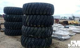 (4) GOODYEAR 21.00-25 32 PLY EQUIPMENT TIRES