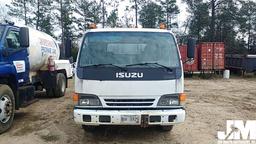 2003 ISUZU NQR VIN: JALE5J14537900739 S/A FLATBED TRUCK