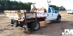 2006 FORD F-550XL SUPER DUTY VIN: 1FDAW56P16EB92525 S/A DUMP TRUCK