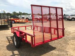 2019 TOPLINE JT10 VIN: 4UMJT1017KM000083 S/A UTILITY TRAILER