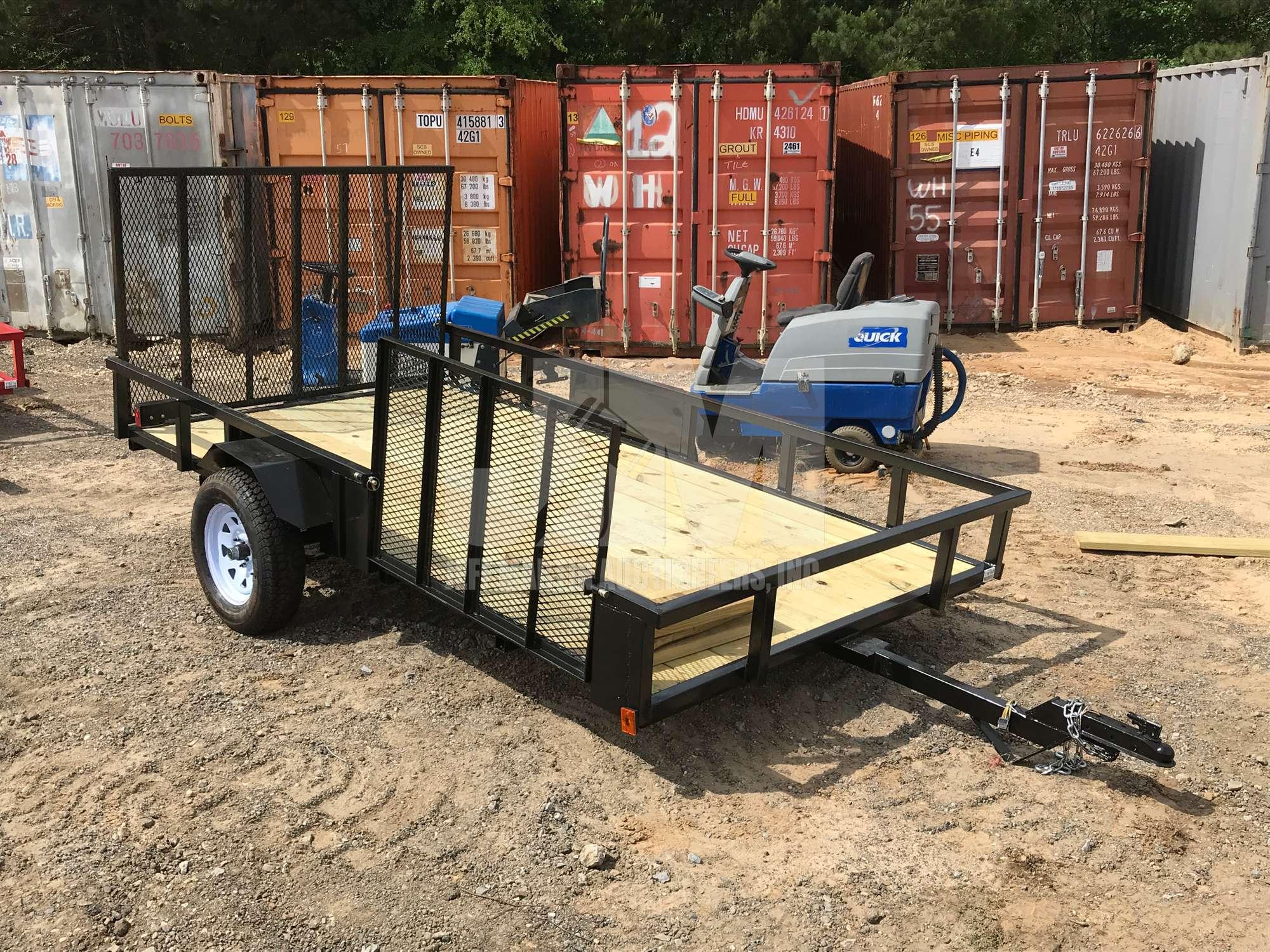 2019 TOPLINE JTW12 VIN: 4UMJT1219KM000115 S/A UTILITY TRAILER