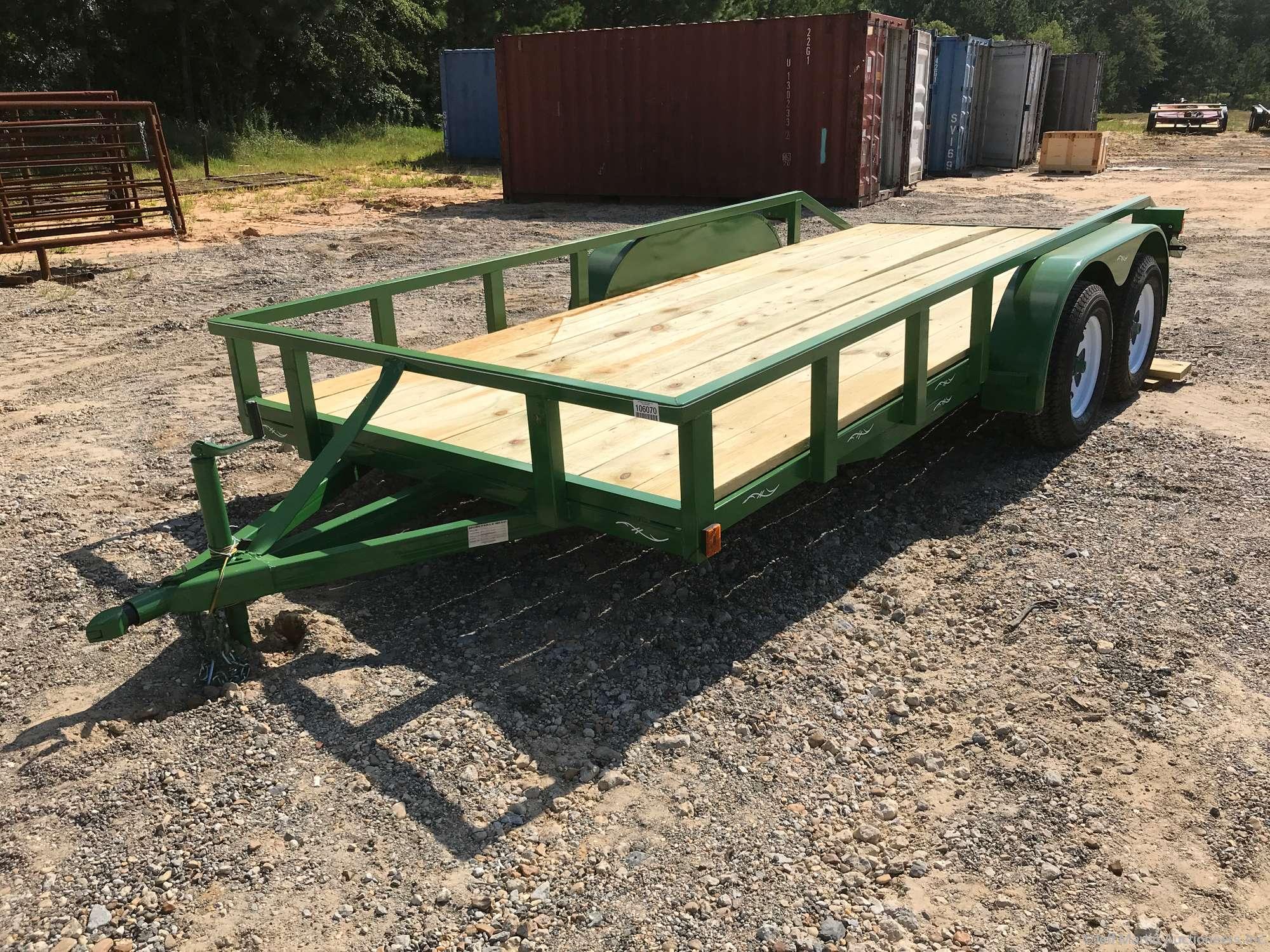 2019 TOPLINE TLU-16 VIN: 4UMTU1627KM000185 T/A UTILITY TRAILER