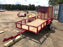 2019 TOPLINE JT10 VIN: 4UMJT1017KM000083 S/A UTILITY TRAILER