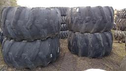 QTY OF (4) MISC EQUIPMENT TIRES