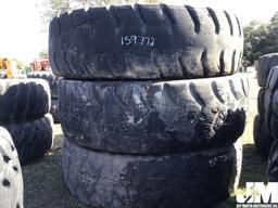 QUANTITY (3) EQUIPMENT TIRES