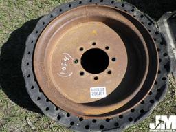 QTY OF (4) TIRES TO FIT SKID STEER