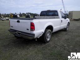 2006 FORD F-250 SD XL VIN: 1FTNF20596EC89273