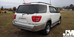 2004 TOYOTA SEQUOIA SR5 VIN: 5TDBT44A74S233290