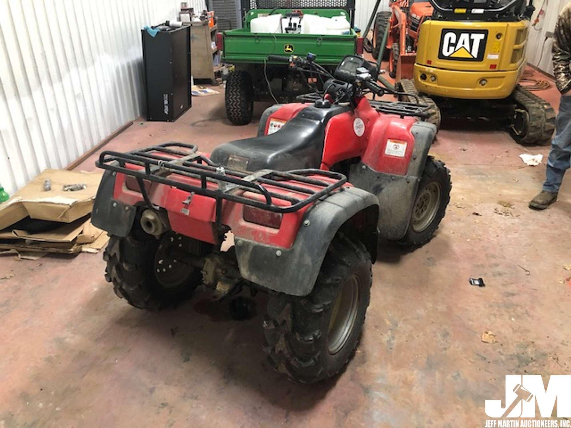 2004 HONDA FOURTRAX FOREMAN SN: 478TE220244518190