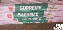 (UNUSED) QTY OF (4) SUPREME ROOFING SHINGLES