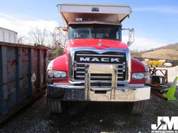 2012 MACK GU713 VIN: 1M2AX07C2CM012689 QUAD/A DUMP TRUCK