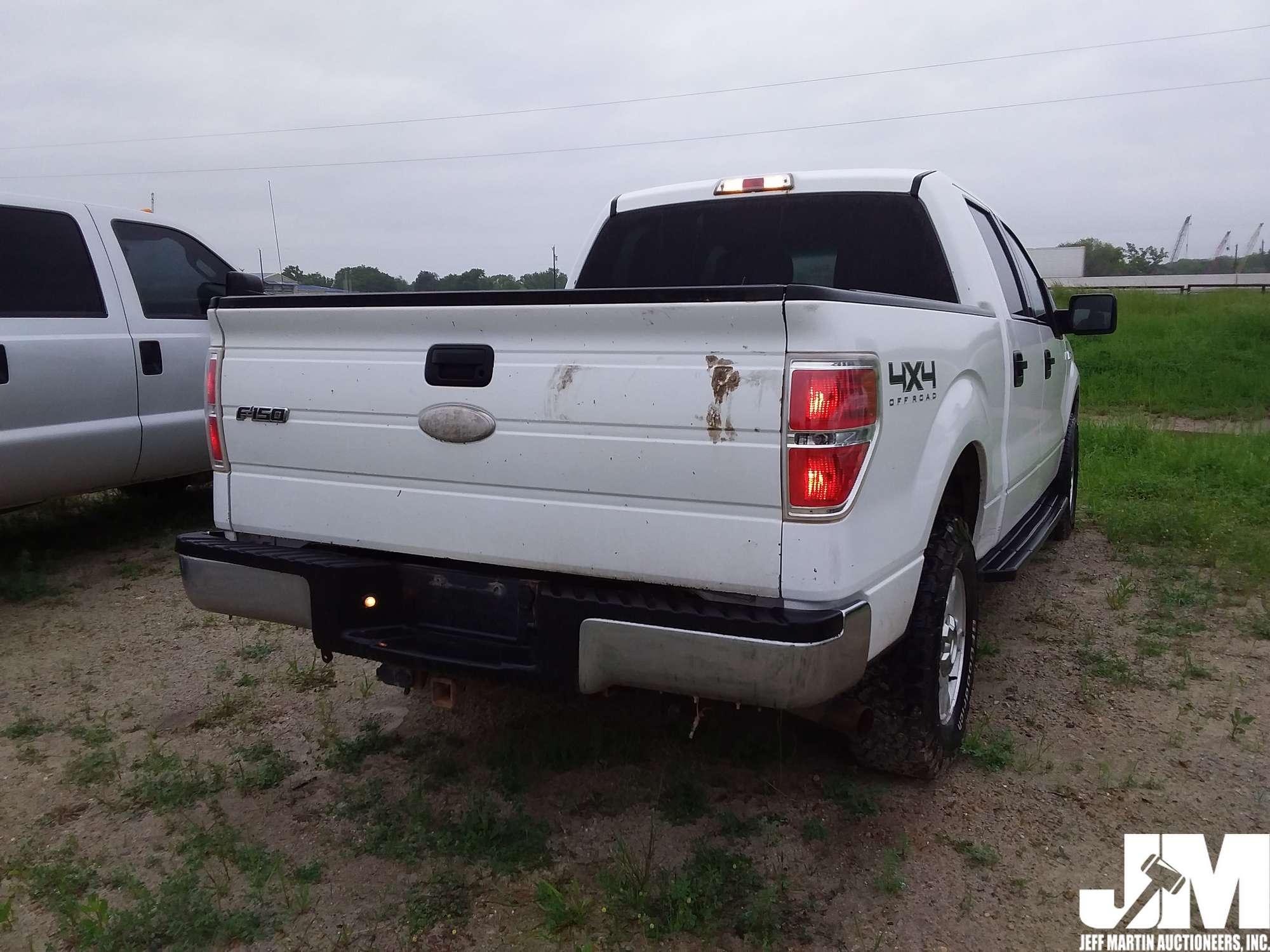 2011 FORD F-150XLT CREW CAB 4X4 PICKUP VIN: 1FTFW1EF4BKD38746