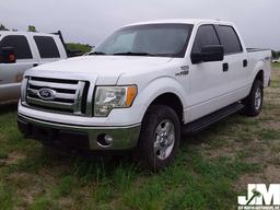 2011 FORD F-150XLT CREW CAB 4X4 PICKUP VIN: 1FTFW1EF4BKD38746