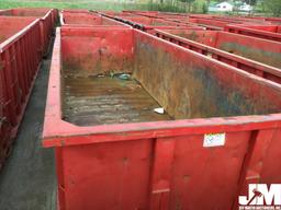 NORTHEAST 30 CY RECTANGLE ROLL-OFF CONTAINER SN: 37804