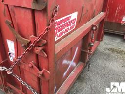 NORTHEAST 30 CY RECTANGLE ROLL-OFF CONTAINER SN: 36706