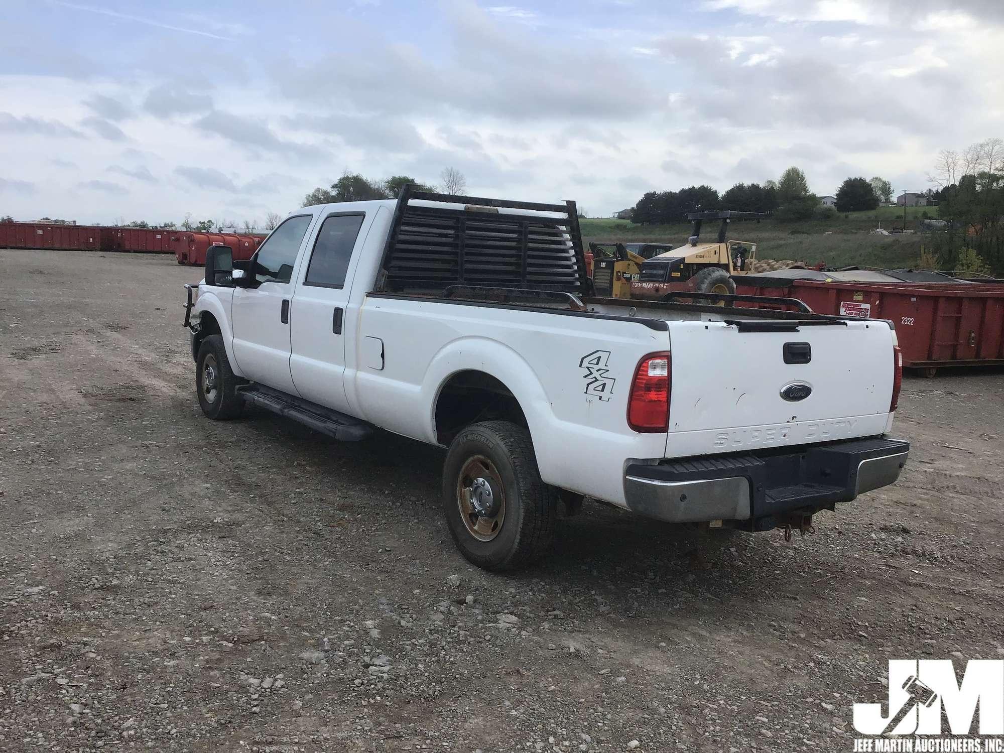 2012 FORD F-350 CREW CAB 1 TON TRUCK VIN: 1FT8W3B67CEB45743