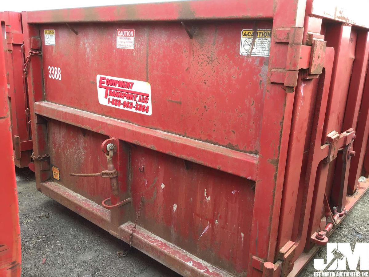 NORTHEAST 30 CY RECTANGLE ROLL-OFF CONTAINER SN: 39632