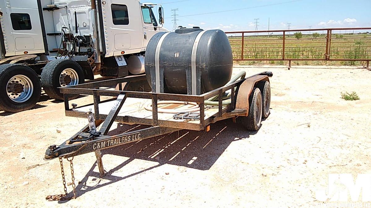 C&M TRAILERS LLC WATER TRAILER 6'6"X12'