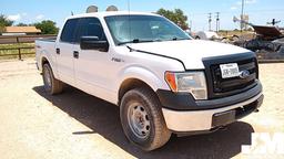 2014 FORD F-150XL VIN: 1FTFW1EF2EKF62196 CREW CAB 4X4 PICKUP