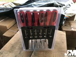 (UNUSED) 26 PC TORQ SCREWDRIVER SET W/ RACK