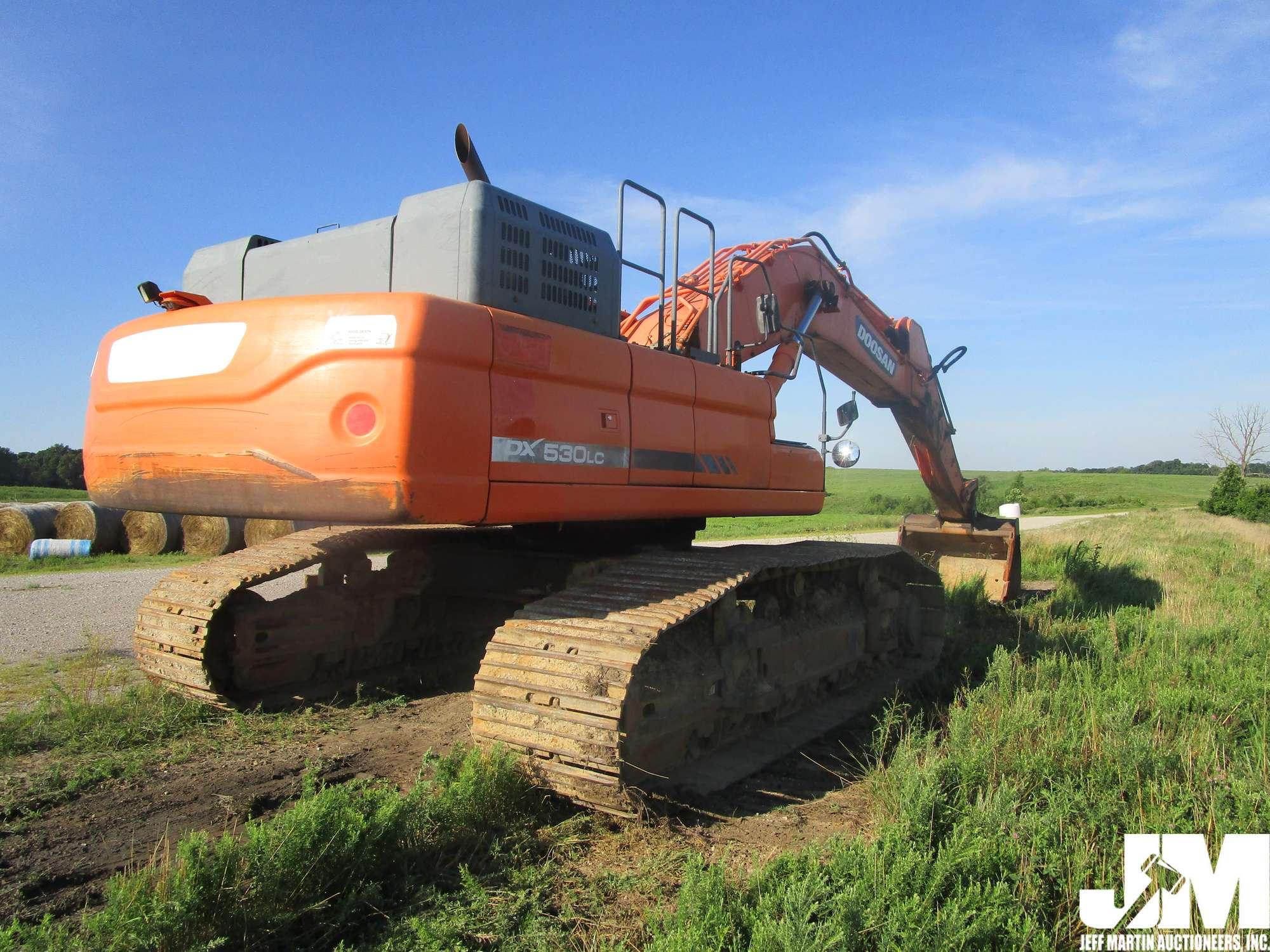 2014 DOOSAN DX530LC-3 HYDRAULIC EXCAVATOR SN: DWGCECBICD1010009