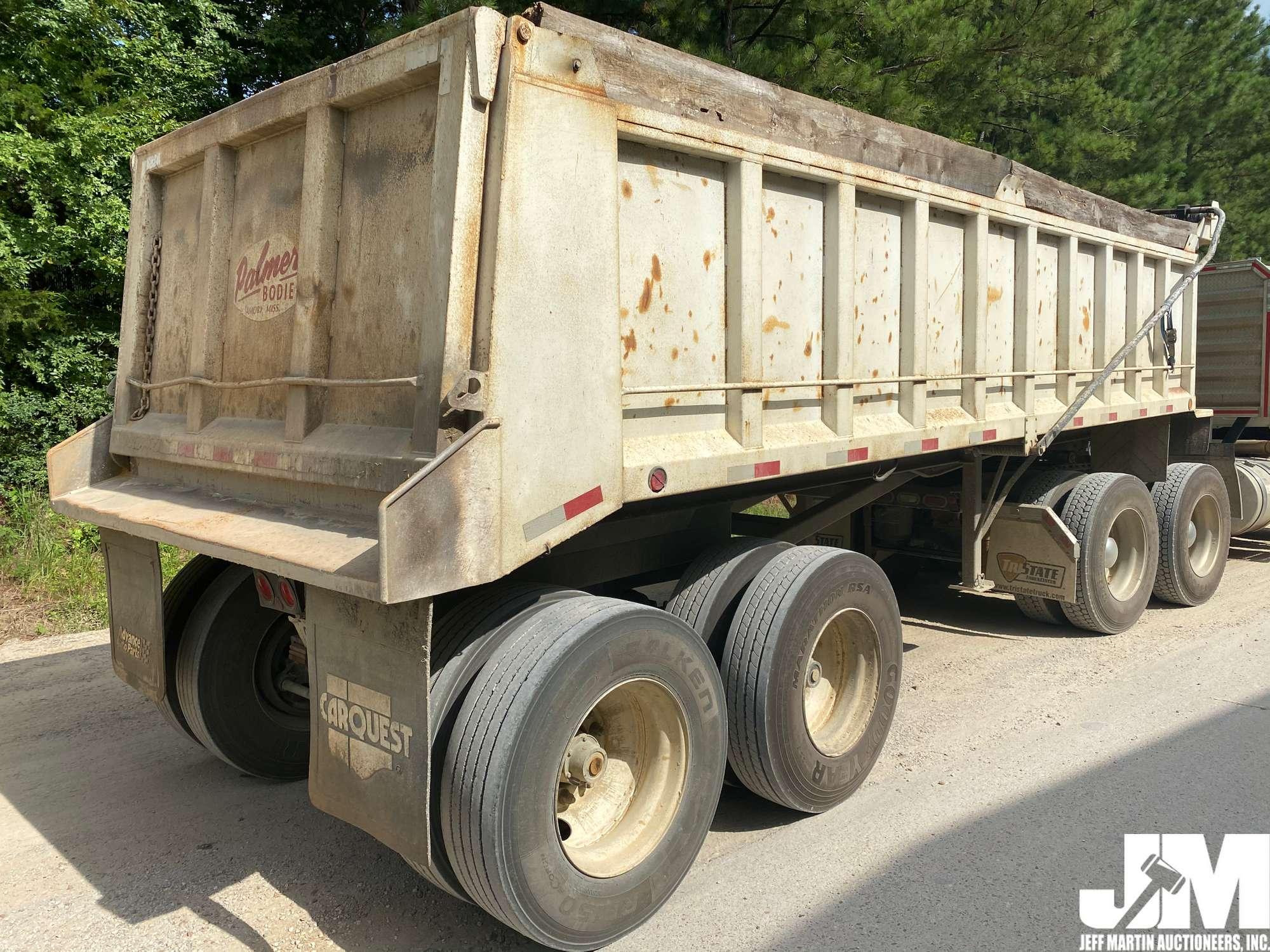 2006 PALMER TA-24H 24' STEEL DUMP TRAILER VIN: 1P924HS236A003493