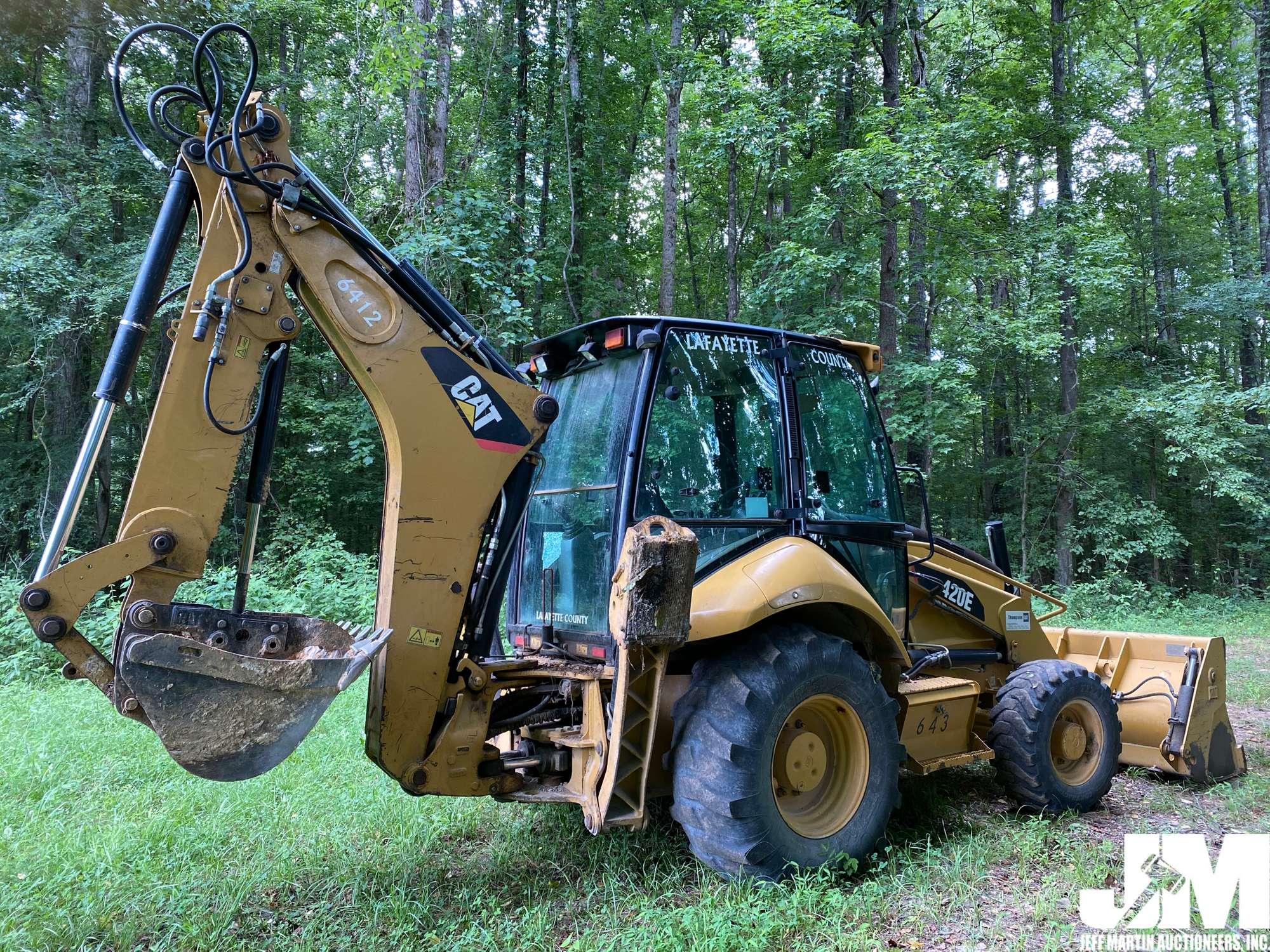 2010 CATERPILLAR 420E 4X4 LOADER BACKHOE SN: DJL00643