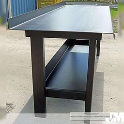 (UNUSED) 29" X 60" STEEL SHOP WORK BENCH