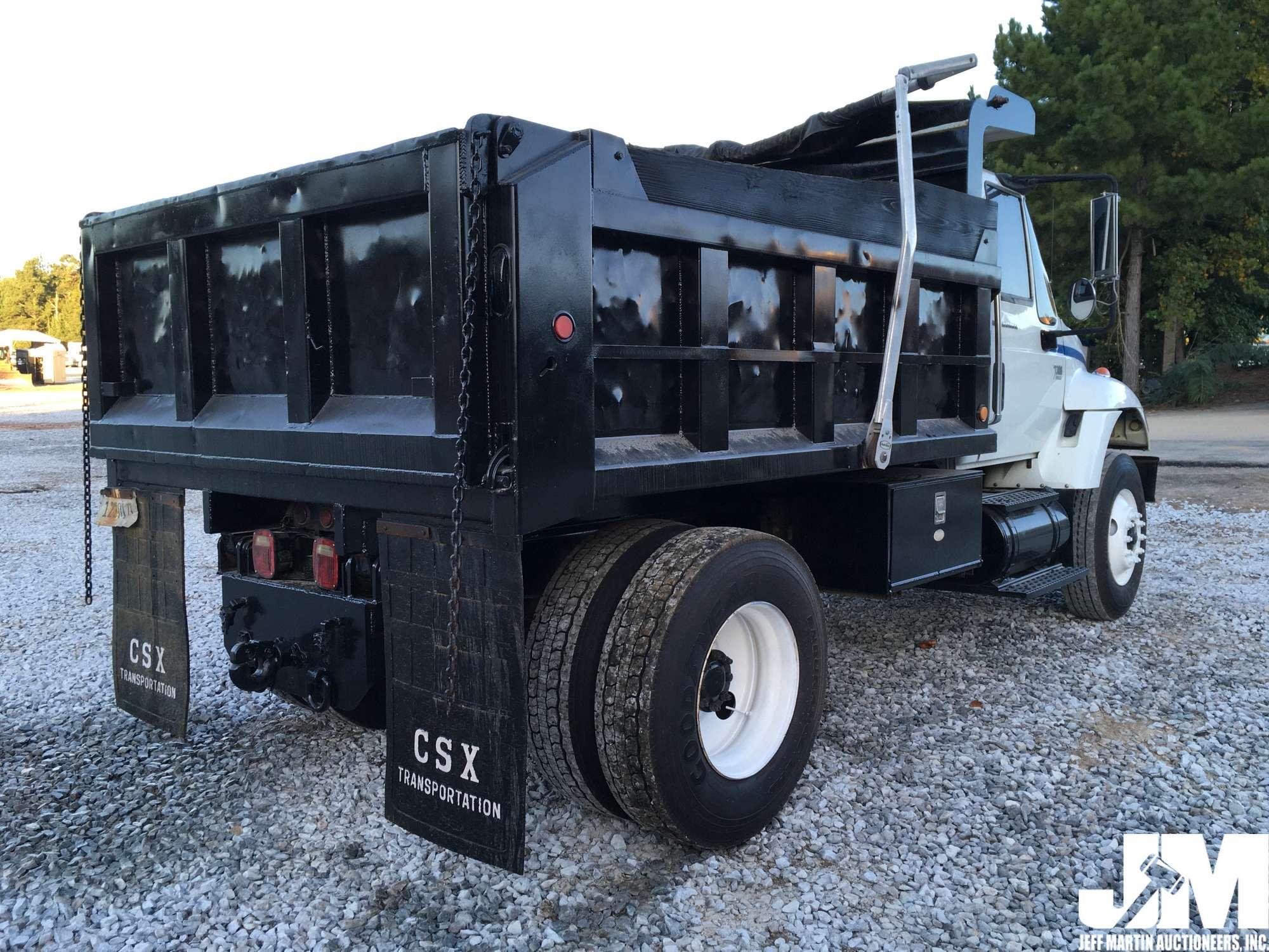 2007 INTERNATIONAL SA515 SINGLE AXLE DUMP TRUCK VIN: 1HTWAAAN37J397640