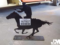 HORSE & RIDER SIGN