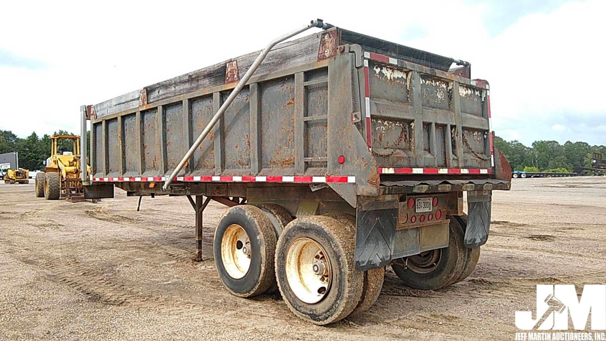 1999 DAVIS DR-24 24' STEEL DUMP TRAILER VIN: 1D9DS2427XF266008