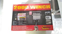 2000 LB ELECTRIC WINCH