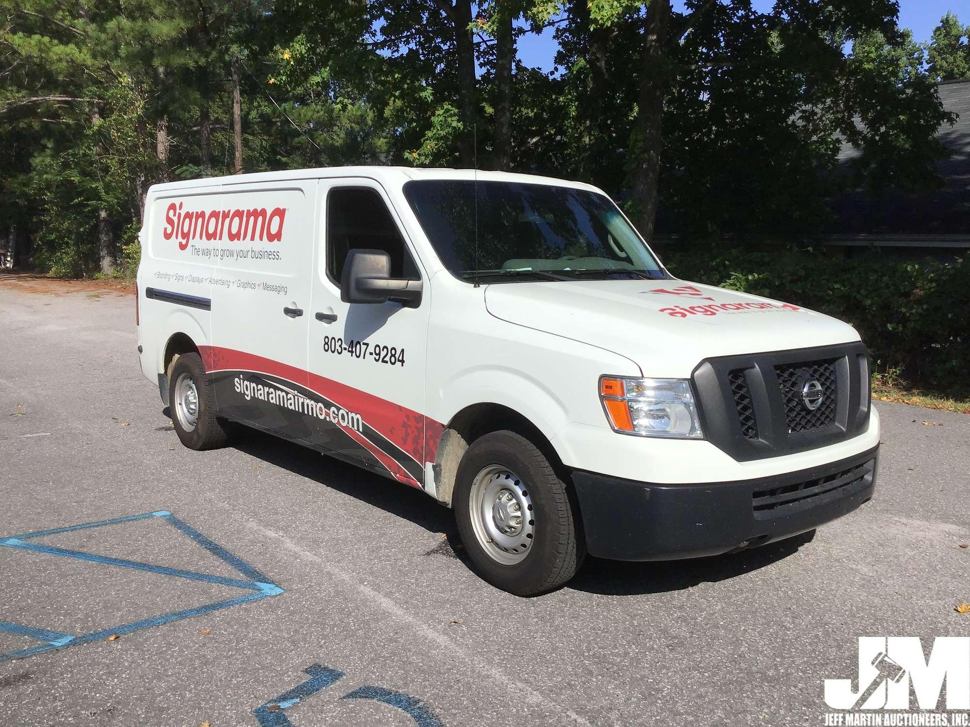 2015 NISSAN NV VIN: 1N6BF0KL7FN807994 CARGO VAN